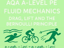 AQA A-Level PE | Fluid Mechanics | Drag, Lift and the Bernoulli Principle | Complete Lesson Pack