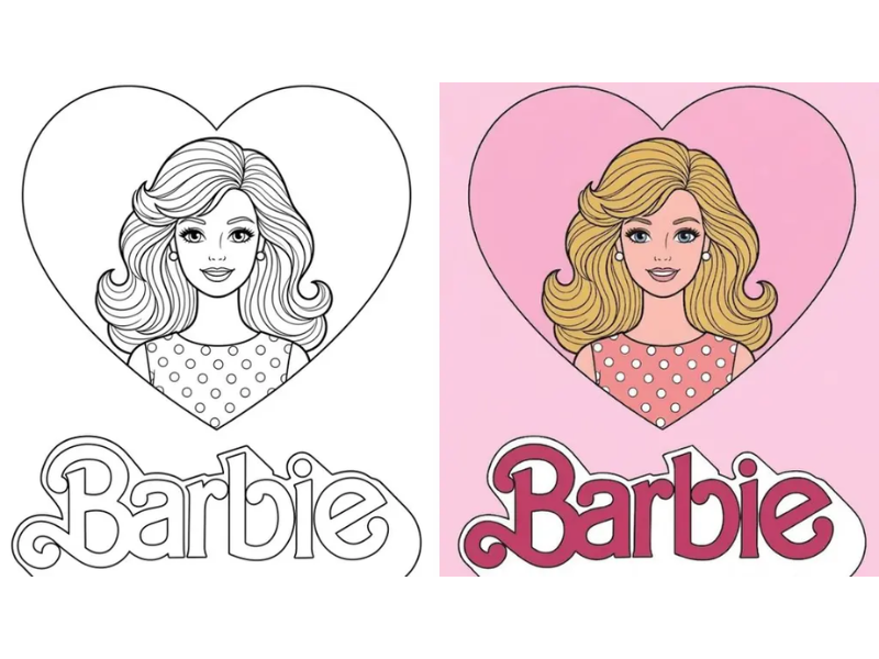 30 Printable Barbie Coloring Pages for Kids and Fans