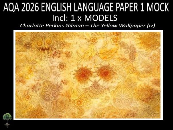 ONE - AQA PAPER 1 | 2026 FULL MOCK | MODELS (Gil-iv)