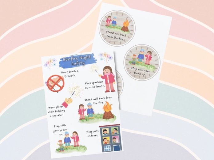 Bonfire Night - Staying Safe Poster & Disks