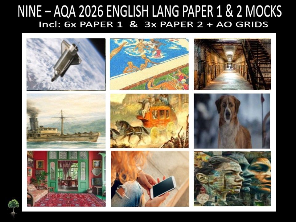 NINE - AQA PAPER 1 & 2 | 2026 FULL MOCKS | AO GRIDS
