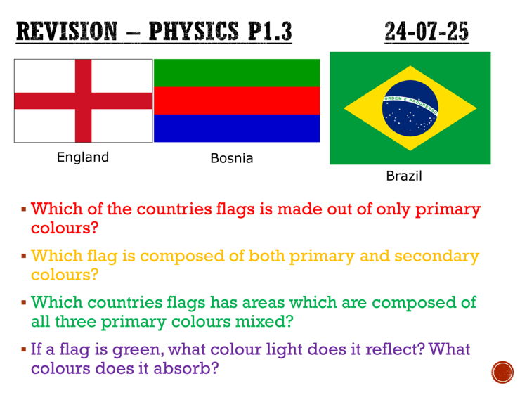 Activate P1.3 revision - complete lesson (KS3)