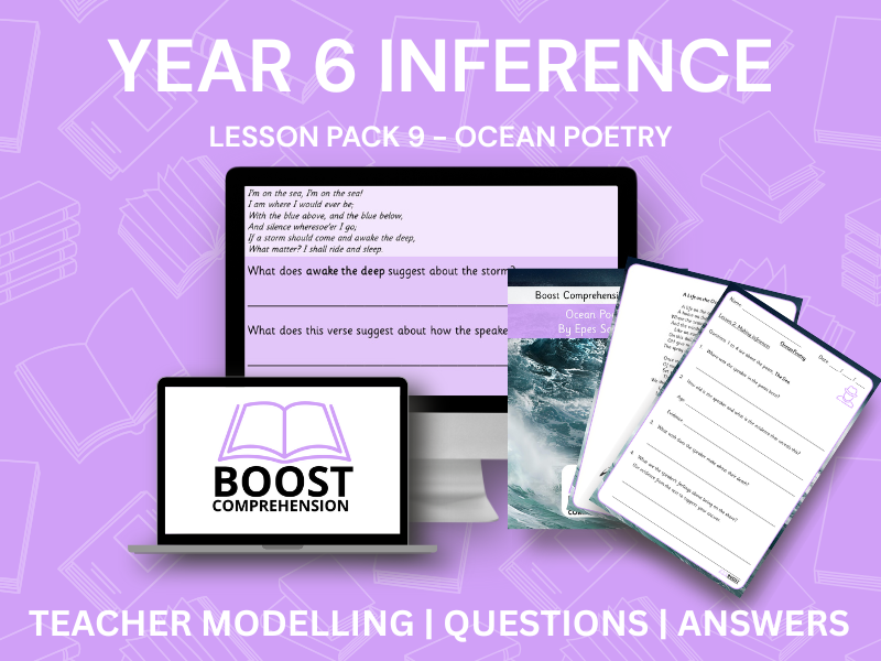 Inference Lesson Year 6 – Poetry: Ocean Poems (Epes Sargent)