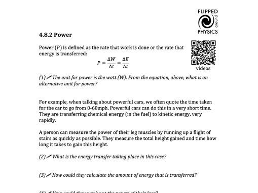 Mechanical Power