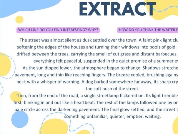 Building Tension: Q2 & Q3 Lesson