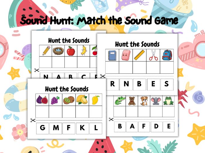 Sound Hunt: Match the Sound Game