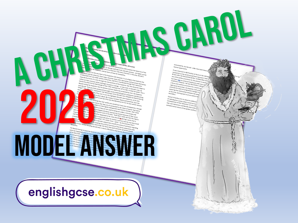 A Christmas Carol Model Answer 2026