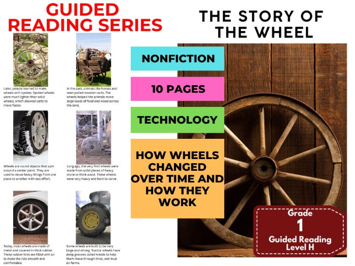 Guided Reading Level H - The Story of the Wheel