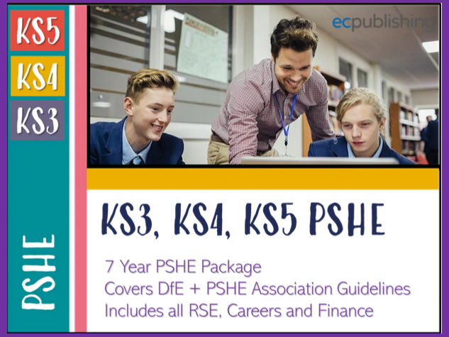 KS3, KS4 + KS5 PSHE + RSHE 2026