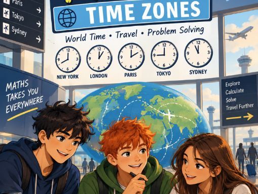Time Zones Math Activities | World Time, UTC