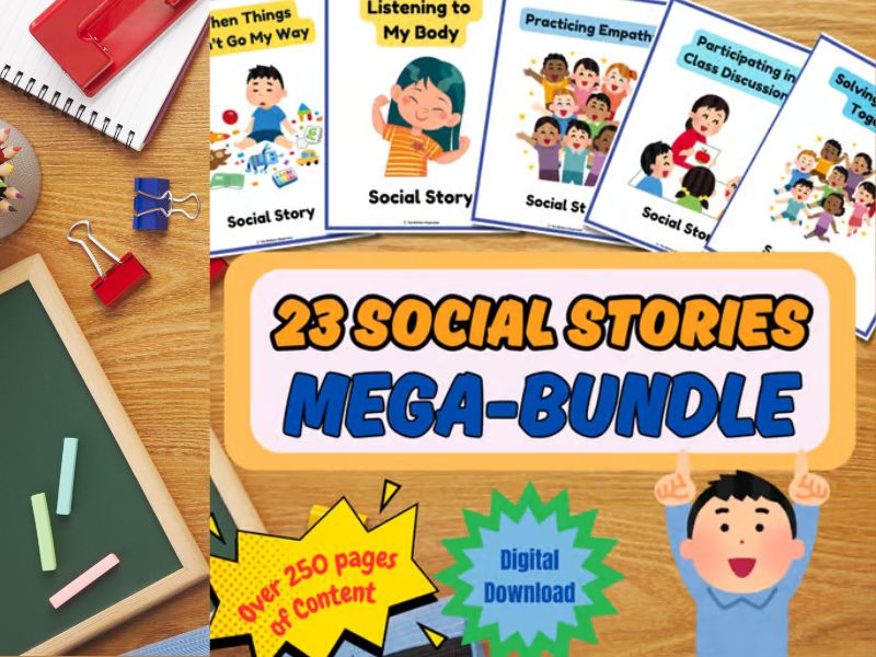 23 Social Stories: Mega Bundle for Elementary