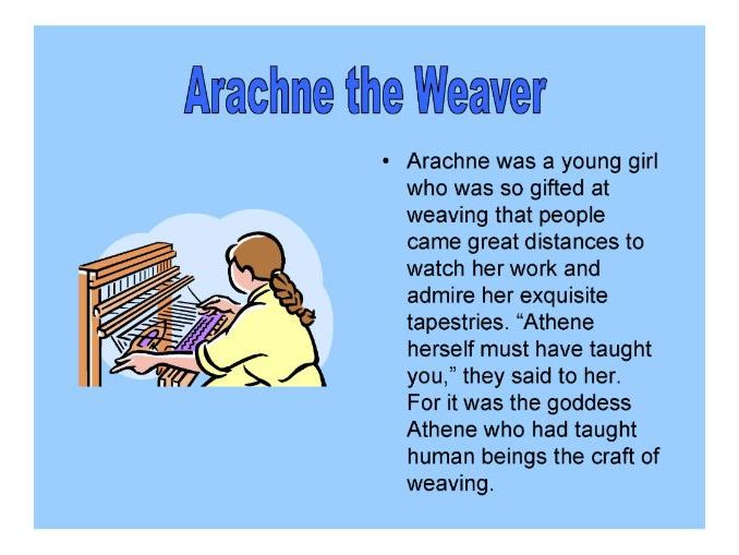 Arachne Greek Myth Planning Literacy History Year 5
