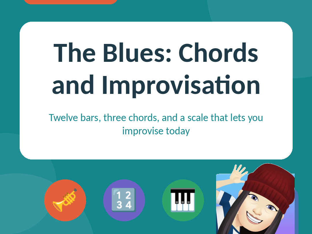 The Blues: Chords and Improvisation | Year 8 Music PowerPoint Lesson