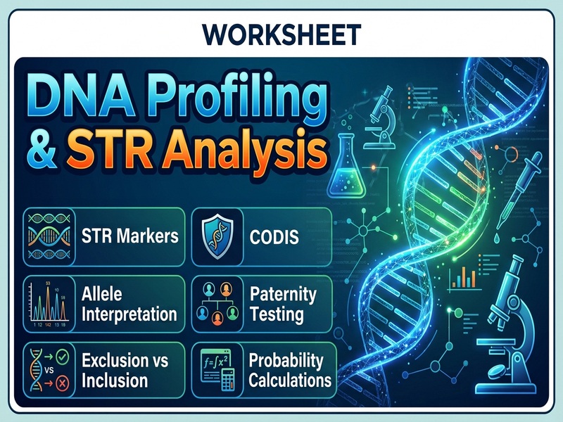 DNA Profiling & STR Analysis