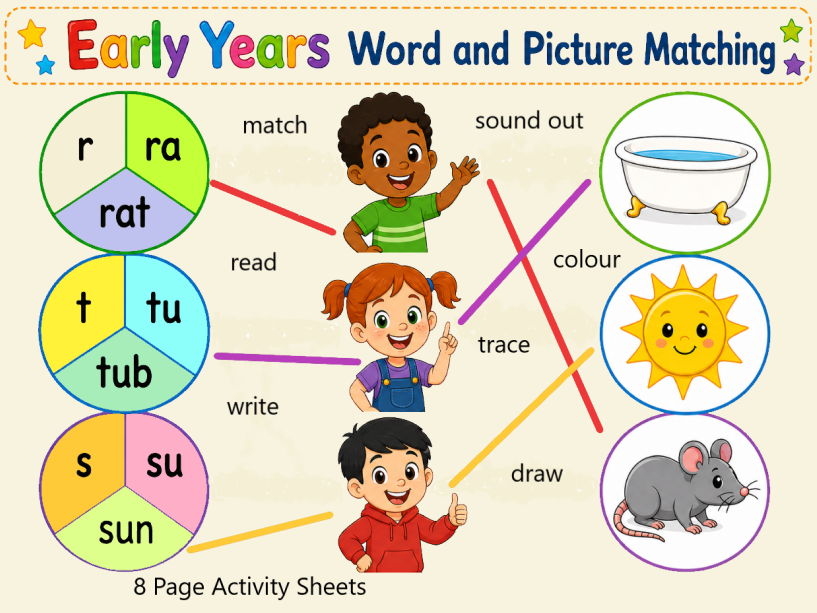 Early Years Word and Picture Matching
