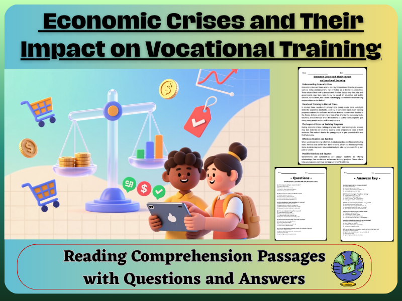 Economic Crises: An Economic Analysis: Reading Comprehension – Fun, Interactive & Ready-to-Print