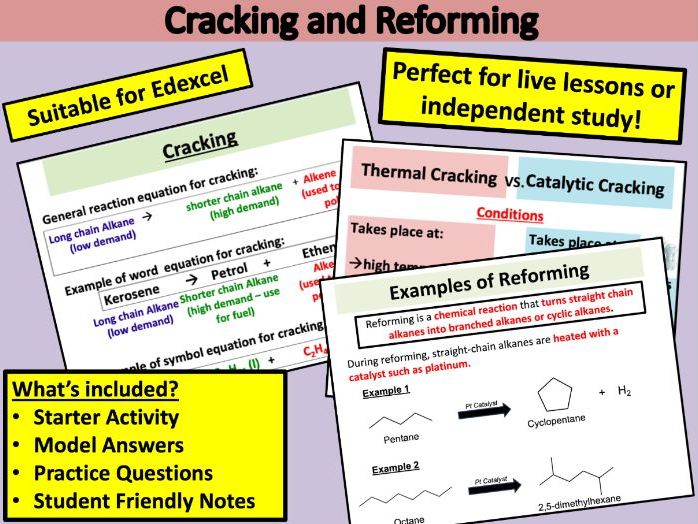 Cracking and Reforming
