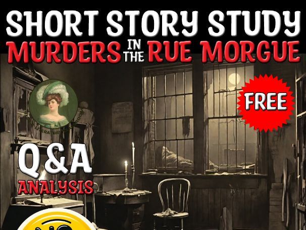 Murders in the Rue Morgue Free Q&A Analysis of Poe Murder Mystery Sub Plan