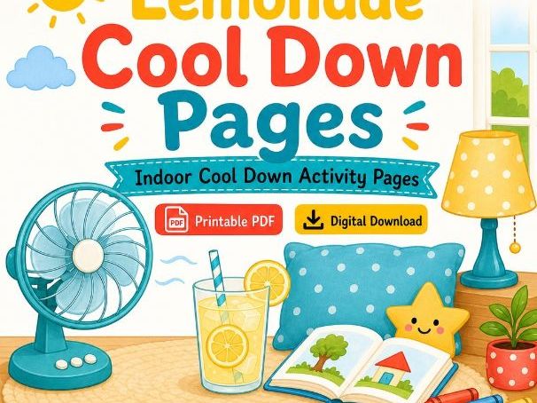 Lemonade Cool Down Pages