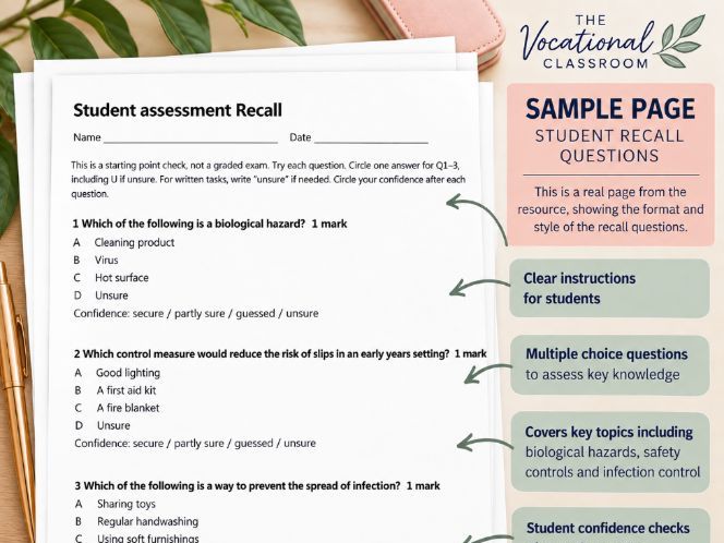 AAQ Early Childhood Development Unit 2: Content Area B Initial Assessment with Answers