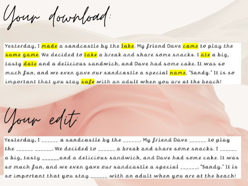 Year 1 Phase 5 Spelling Bundle – Lists, Rules & Reading Passages (Printable PDF)