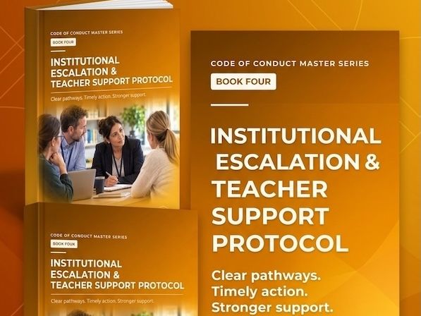 Code of Conduct Mastery Series - The Institutional Escalation & Teacher Support Protocol-Book 4