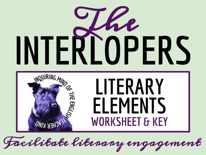 "The Interlopers" by Saki Characterization, Foreshadowing, and Symbolism Worksheet