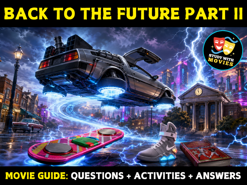 Back To The Future 2 (1989) Movie Guide - Questions and Activities with Answers