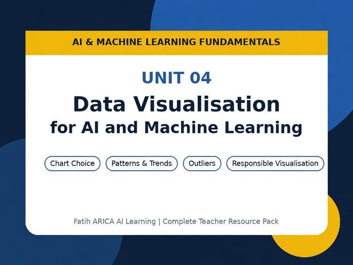 Data Visualisation for AI and Machine Learning – Complete Teacher Resource Pack - Unit 04