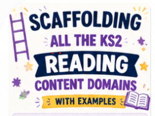 KS2 Reading Content Domains: Practical Scaffolds & Examples