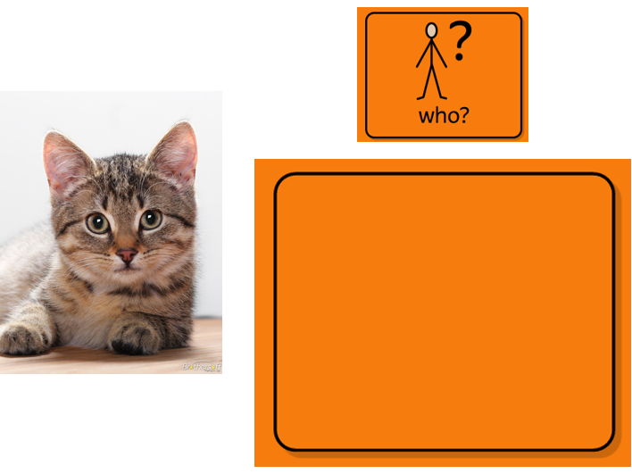 Colourful semantics Level 1- Who