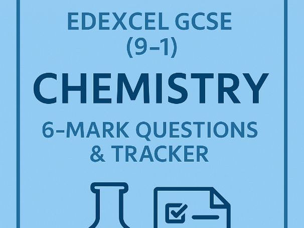 Combined Science Chemistry – Paper 2: 6‑Mark Questions & Tracker