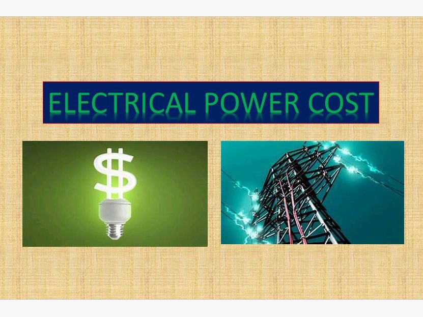 Electrical power and cost