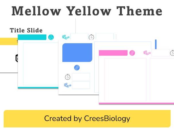 Mellow Yellow PowerPoint Theme