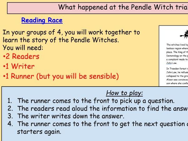 16th and 17th century witchcraft - What happened at the Pendle Witch Trials?
