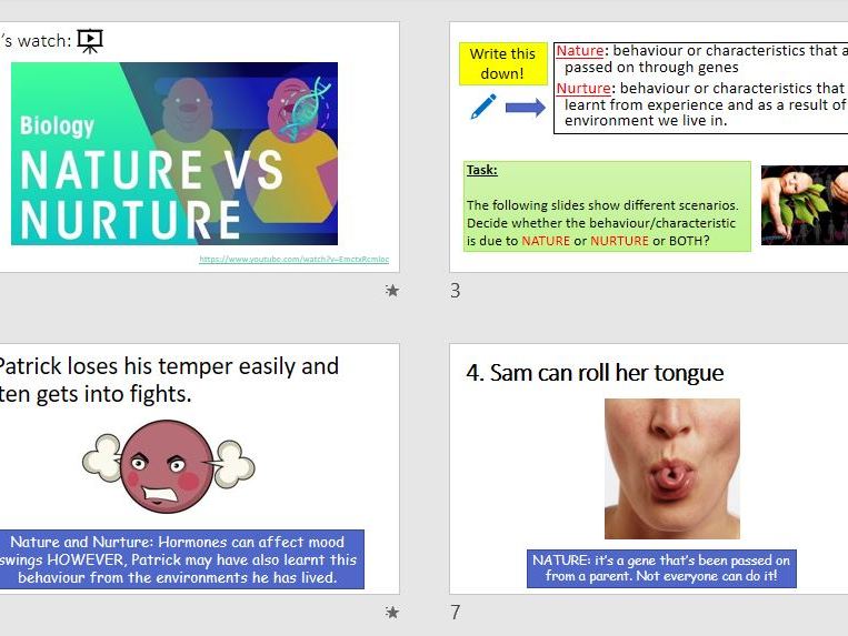 Blood Brothers Intro to Nature vs. Nurture