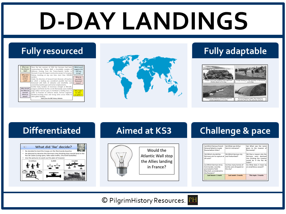 KS3 History: World War 2 - Why Was D-Day and the Normandy landings a success?