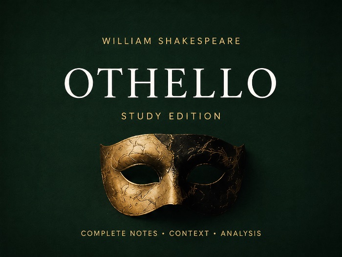 Othello Complete Study and Annotated Edition | Full Play, Footnotes, Analysis, Quotes and Critics