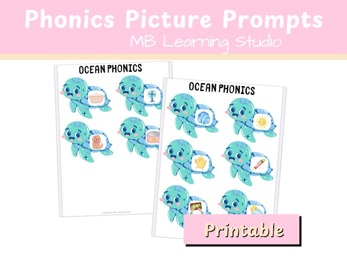 Ocean Phase 2 & Phase 3 Picture Prompts – Writing Inspiration Activity