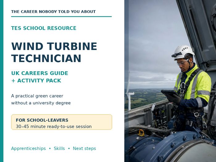 Wind Turbine Technician UK Careers Pack