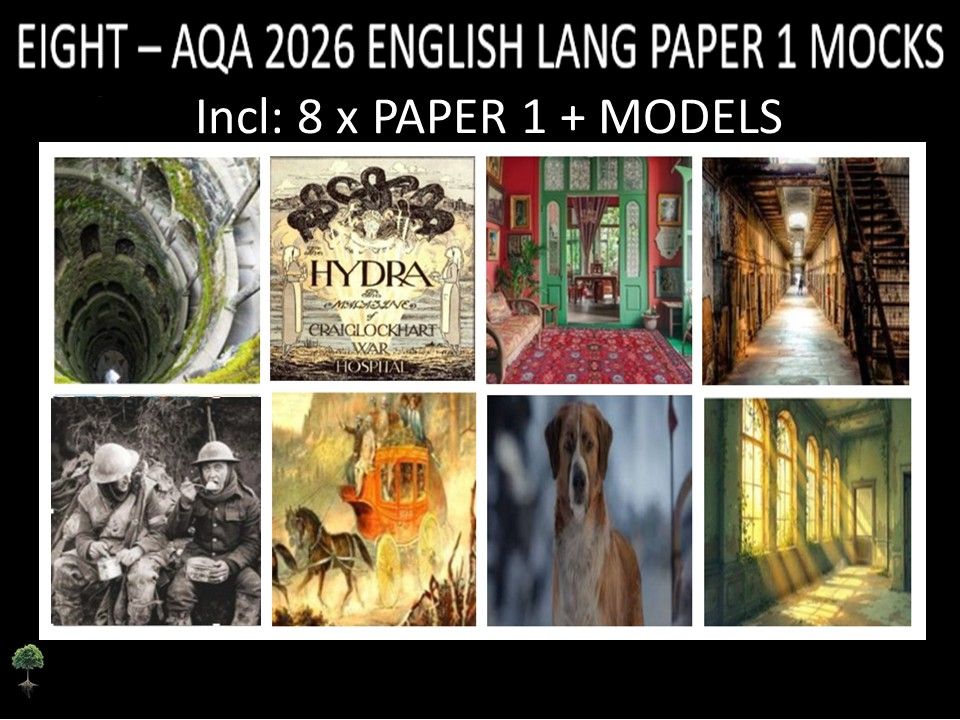 EIGHT - AQA PAPER 1 | 2026 FULL MOCKS | MODELS