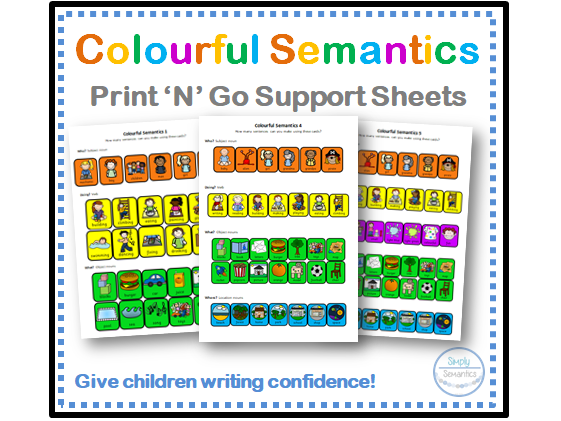 Free Printable Colourful Semantics 2025 