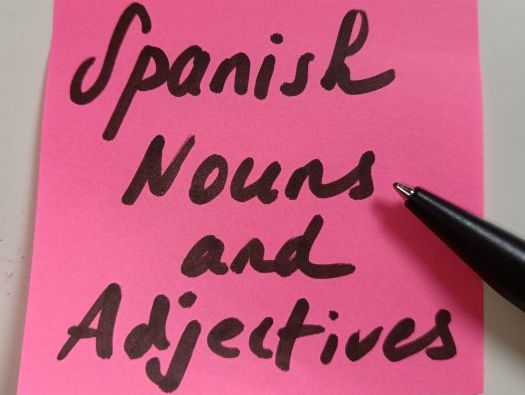 New Spanish GCSE (8692) Nouns and adjectives