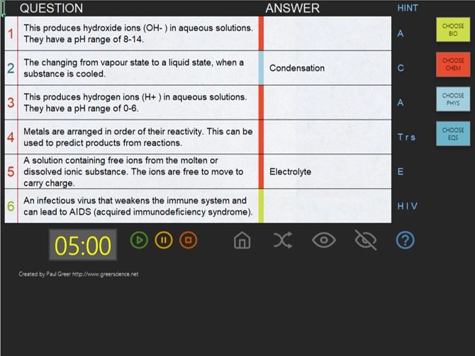 Do Now Recall for AQA KS3 and GCSE