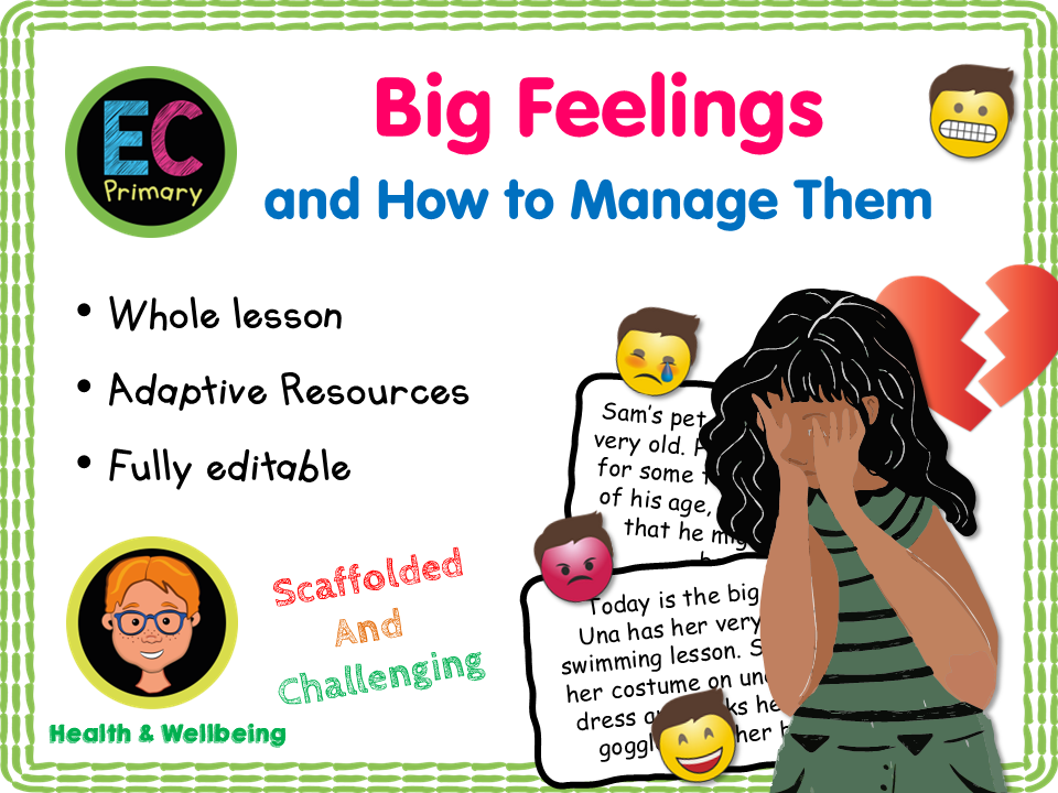 Big Feelings - Ruby's Worry KS1