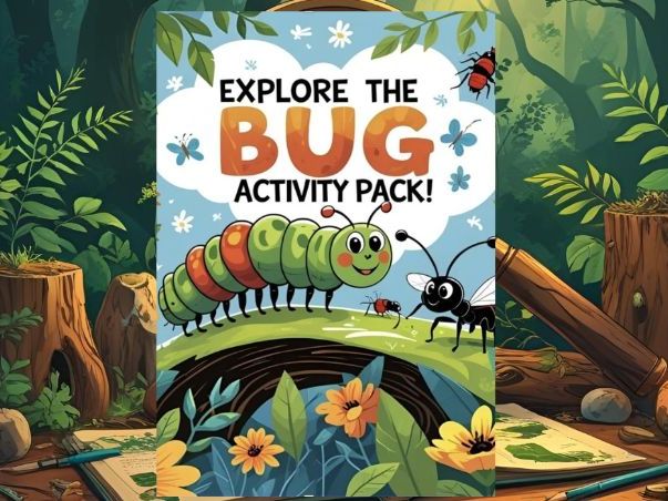Nature Bug and insect activity Booklet