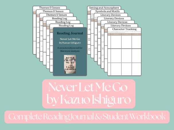 Never Let Me Go Reading Journal – Free/Preview Extract (4 Pages)