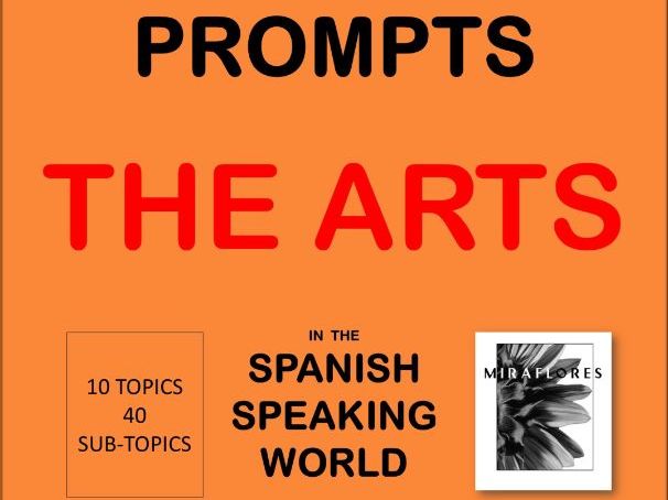 BILINGUAL WRITING ASSIGNMENTS: ARTS in the SP speaking world