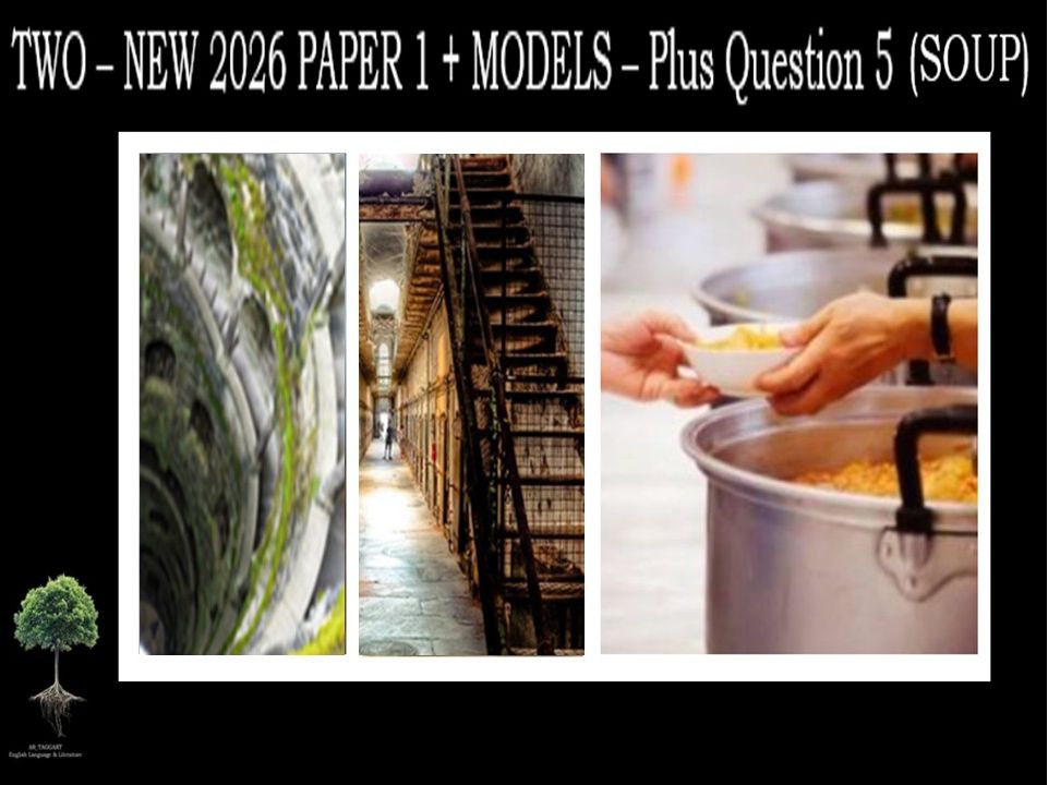 TWO - NEW 2026 PAPER 1 + (MODELS) - & Q5 (SOUP)