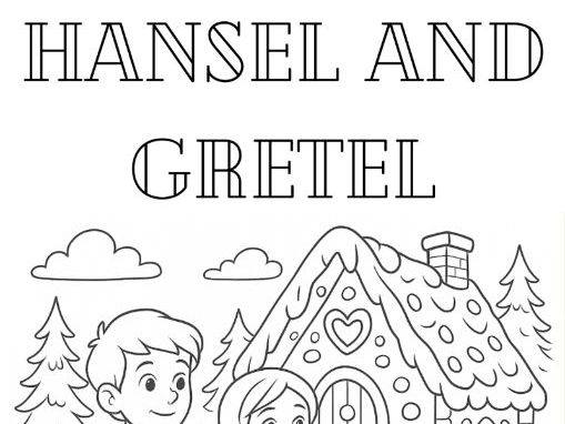 BUNDLE of 15 Famous Fairytales Coloring Sheets - Brothers Grimm etc.